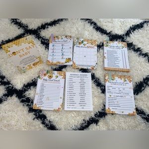 BABY SHOWER GAME PACK - MOMMY/PARENTS TO BEE THEME